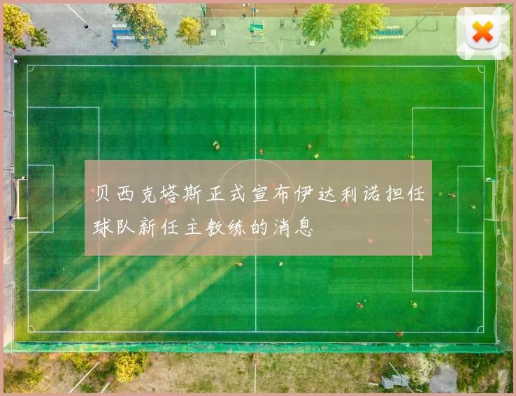 贝西克塔斯正式宣布伊达利诺担任球队新任主教练的消息