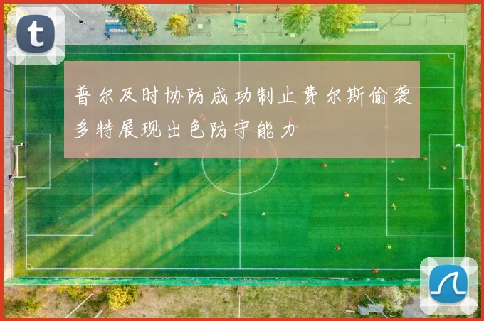 普尔及时协防成功制止费尔斯偷袭多特展现出色防守能力